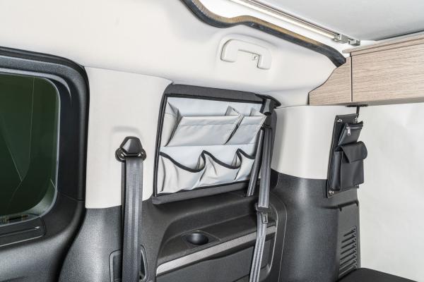 VanEquip Fensterpaneele mit Stautasche für Citroen Campster